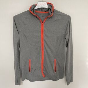 Noble Outfitters Sierra Hoodie Womens Medium Equestrian Full Zip Thumbholes Golf